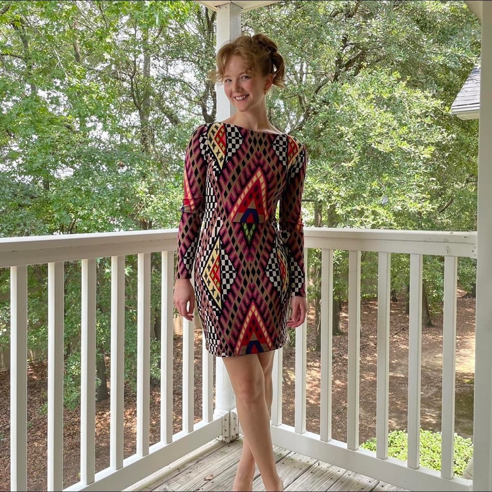 Mara Hoffman 80’s inspired mini dress